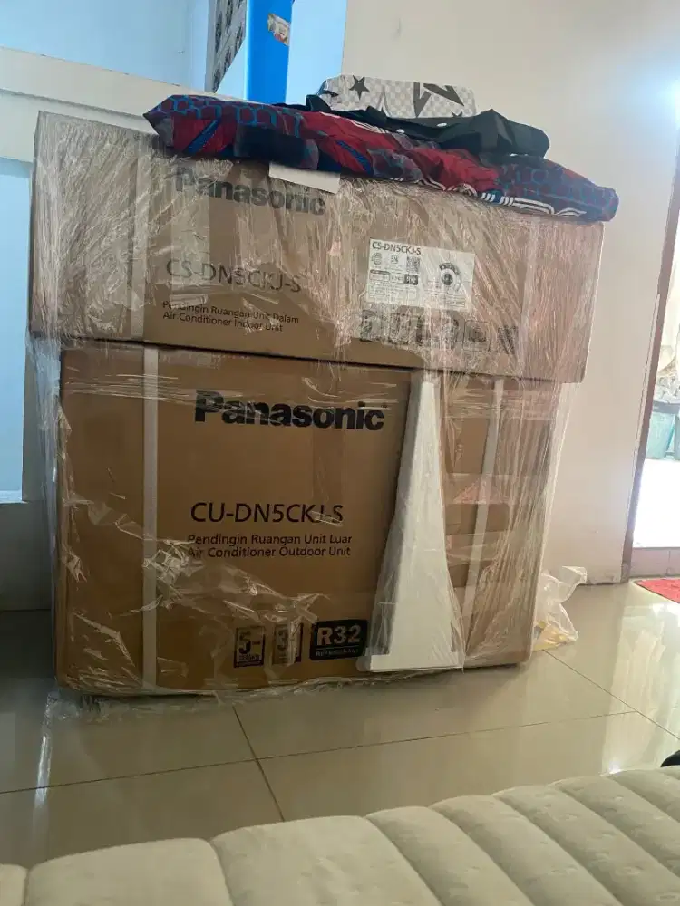 ac panasonic 1/2 pk baru