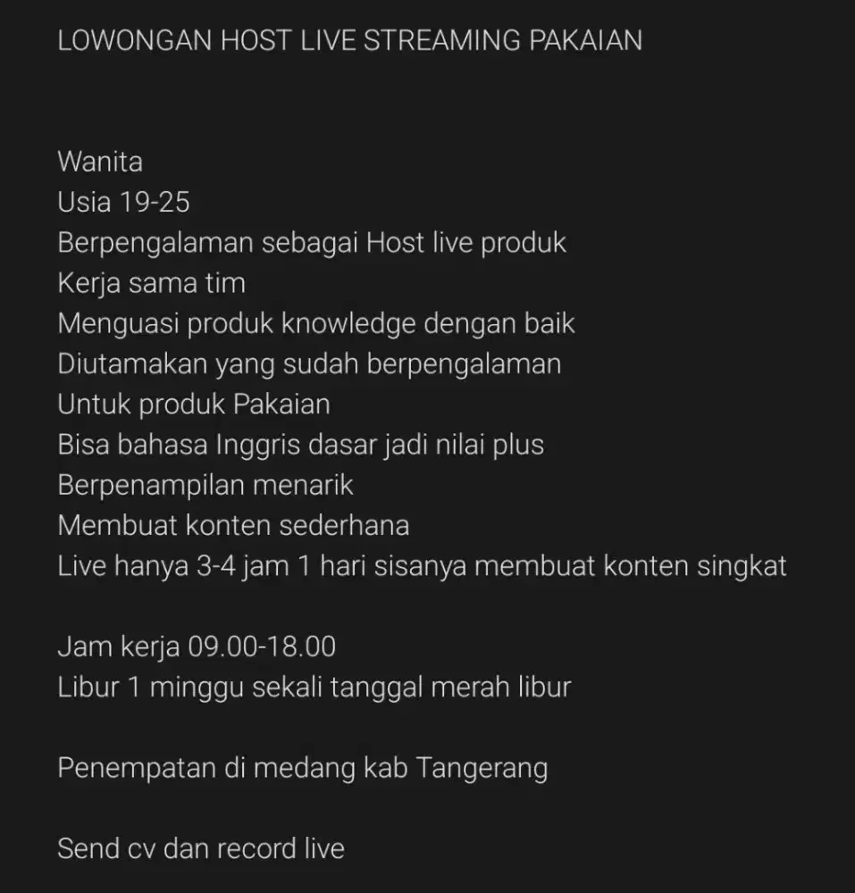 HOST LIVESTREAMING