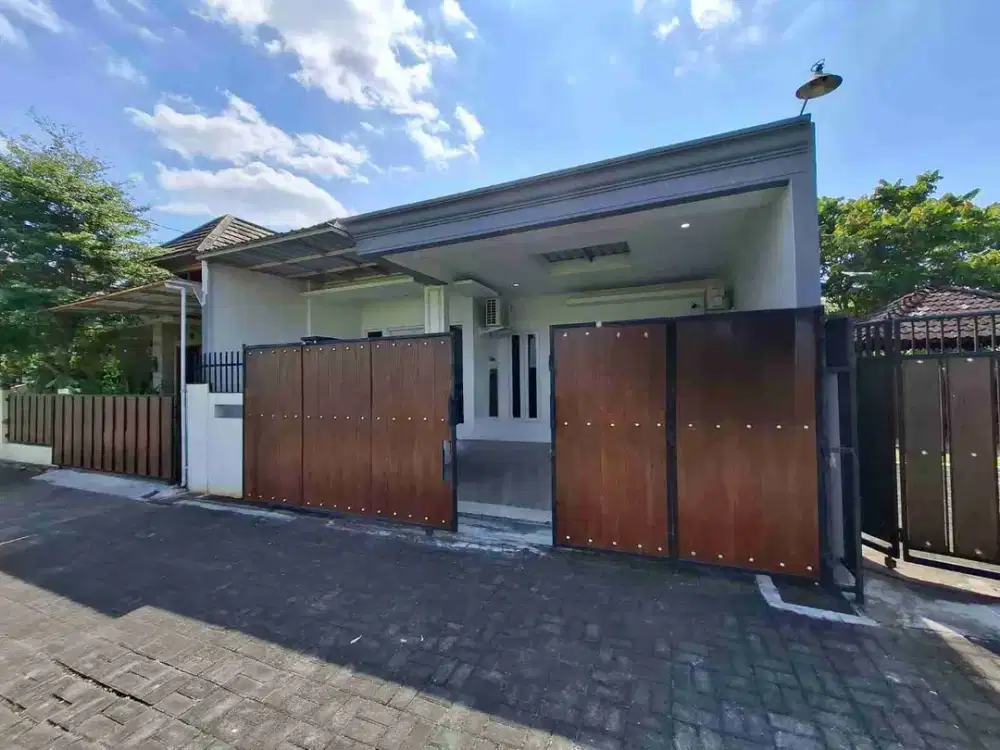 Rumah Cantik + Tanah 1 Kavling di Wiyoro Jl.wonosari - Is