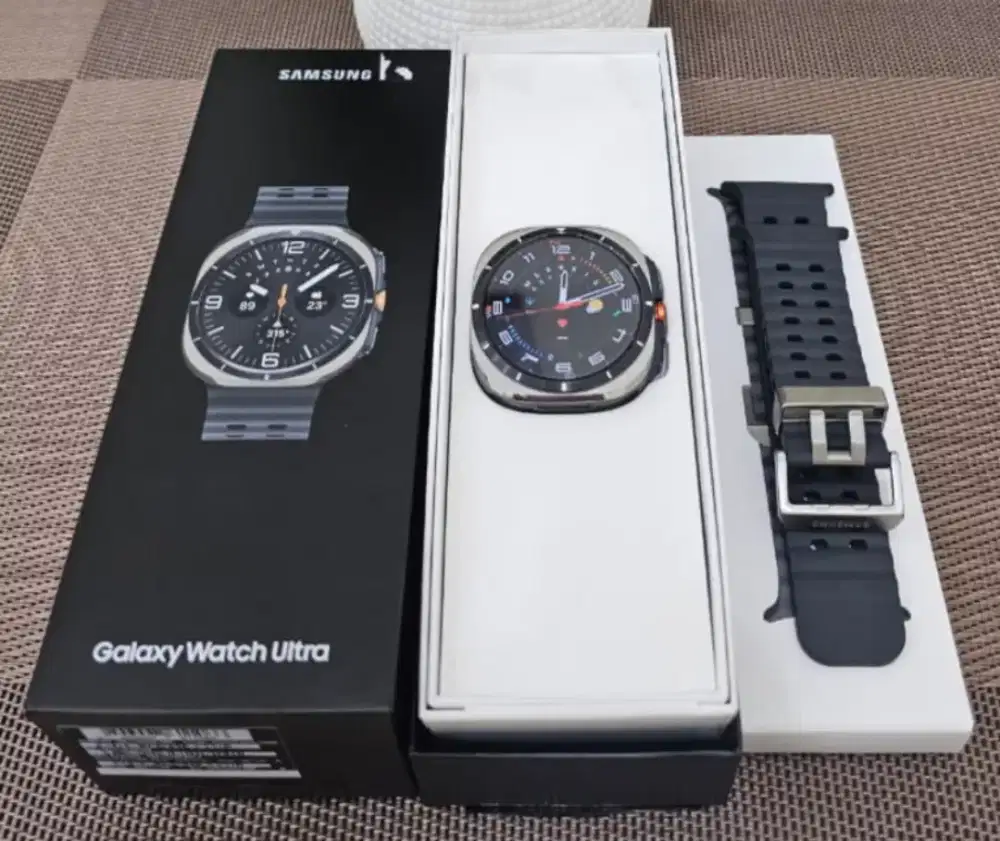 Samsung Galaxy Watch Ultra Black RESMI SEIN