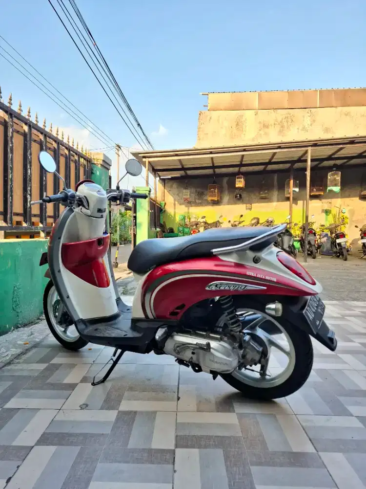Scoopy 2011 plat AD pajak hidup