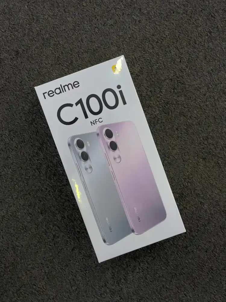 REALME C100I BEST SELLER TAHAN DEBU DAN AIR IP64 BISA COD
