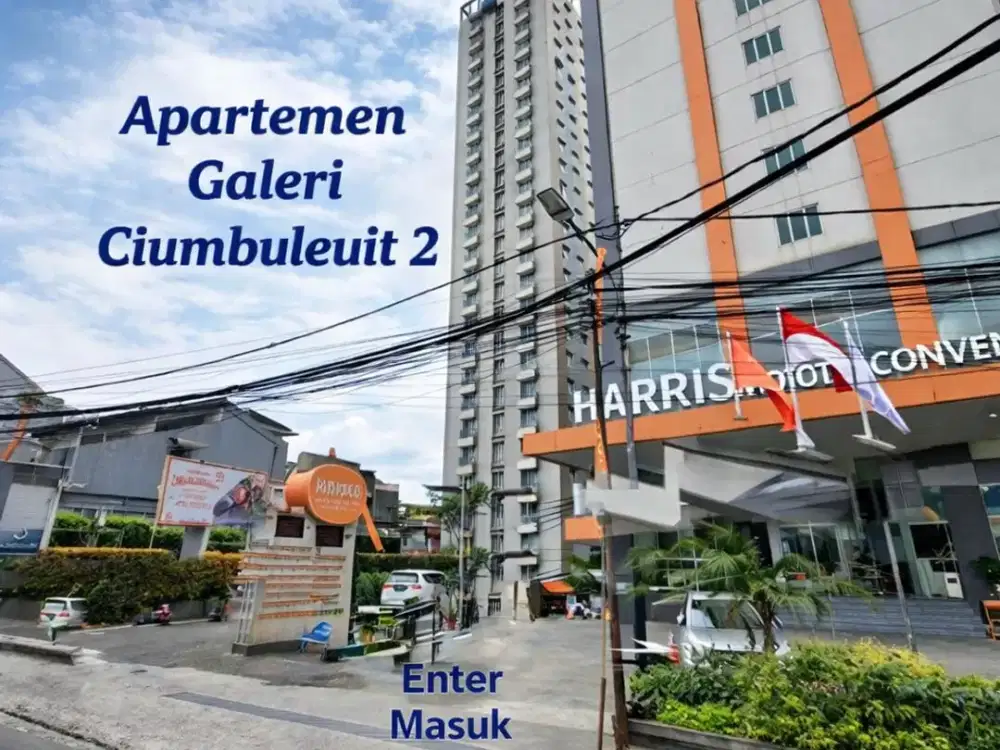 jual apartemen studia galeri ciumbuleuit 2 bandung, lantai 12