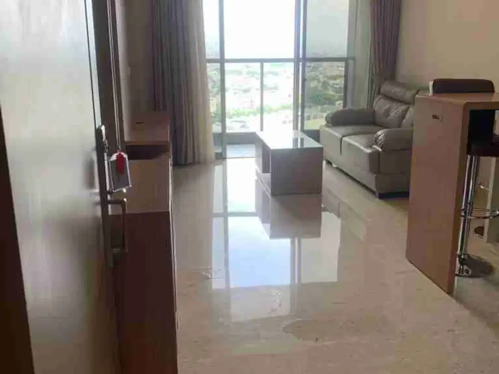 Disewakan Apartemen Gold Coast PIK 1BR Luas 51m2 Full Furnished Siap Huni
