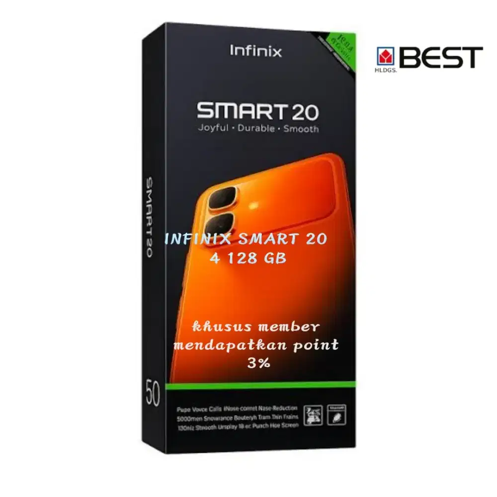 INFINIX SMART 20 4 128 GB