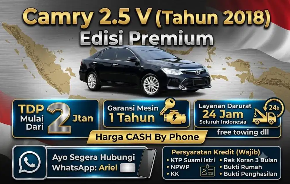 Toyota Camry 2018 Bensin