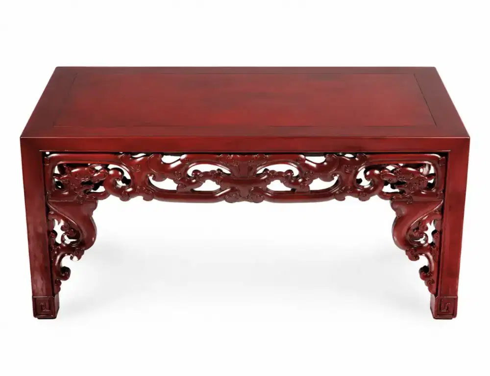 Meja Konsul Antik Chinese Altar Table Meja Ukir Kayu Jati Solid