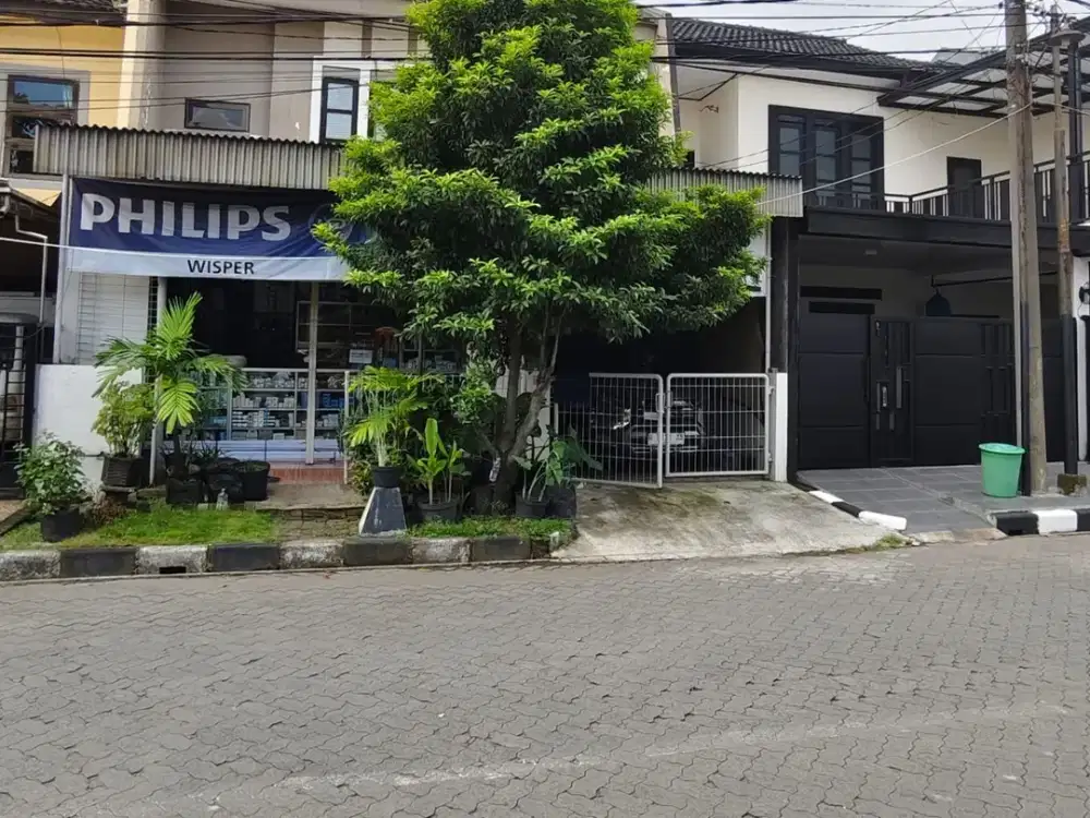RUMAH + TOKO PERALATAN  LISTRIK