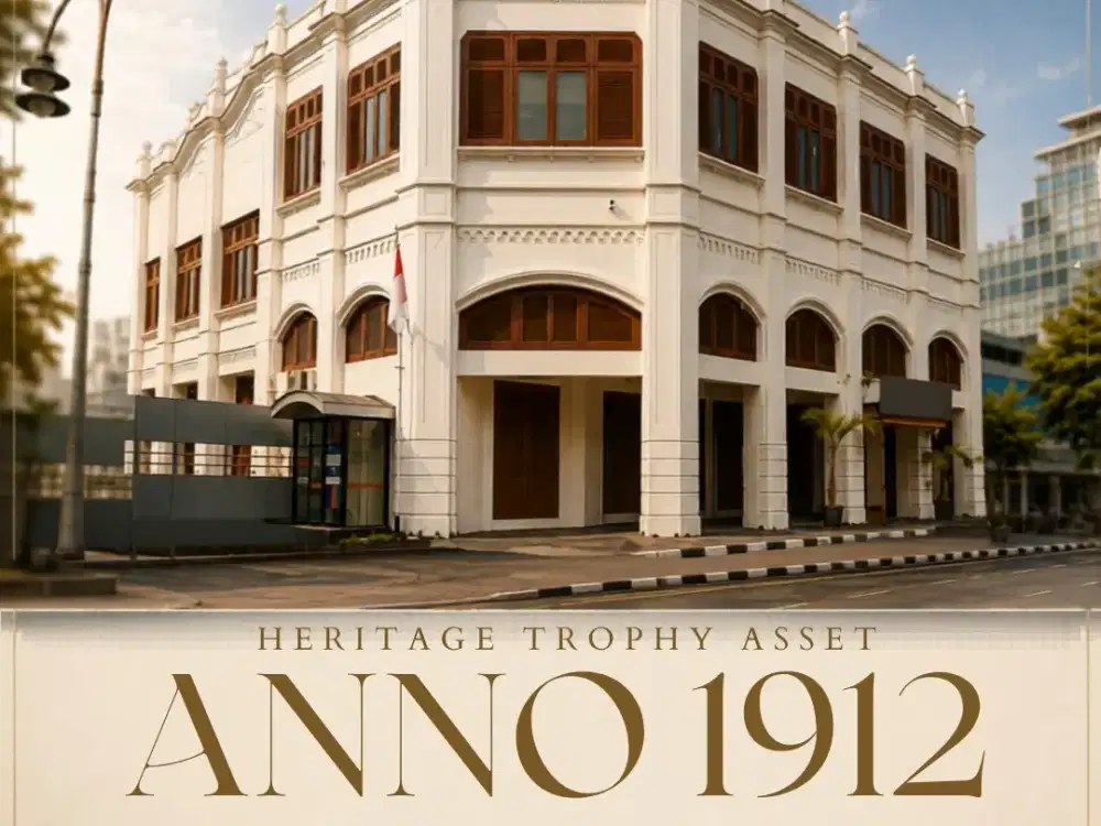 A rare Heritage Throphy Asset in the heart of surabaya