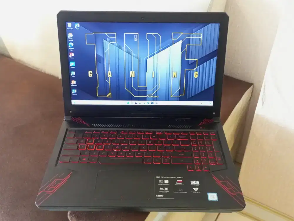 laptop Asus Tuf Gaming,i7 Gen 8,VGA GTX 1050,Ram 16/512 gb