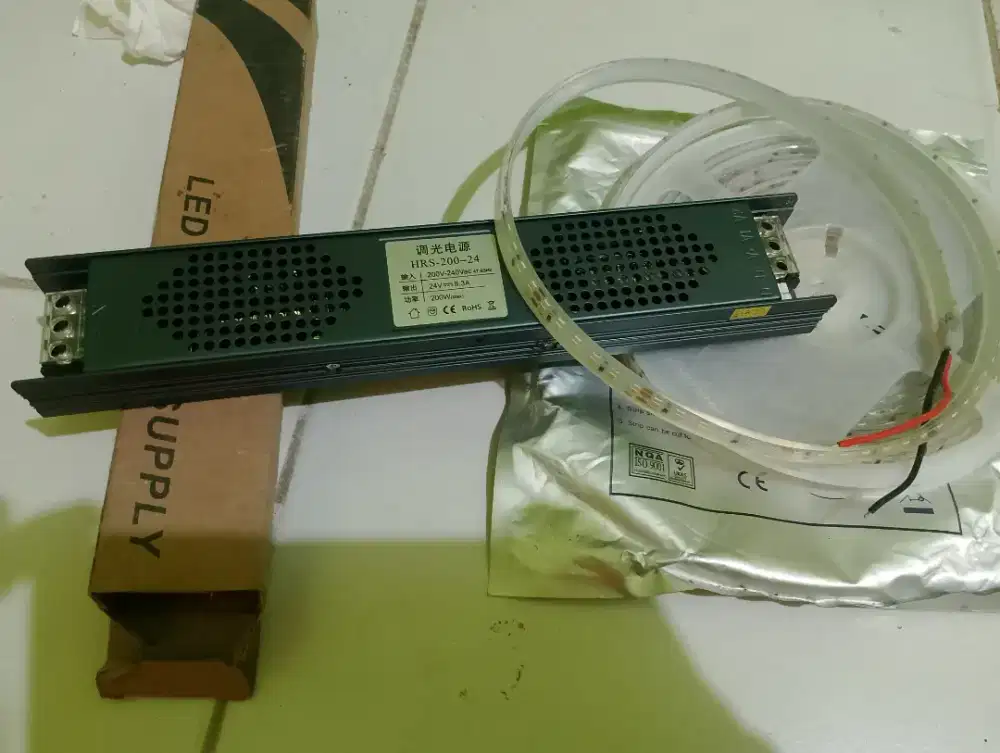 Lampu led + trafo