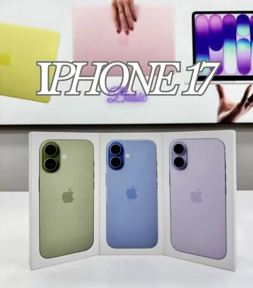 iPhone 17 Basic Baru Bergaransi Bisa Cicilan Akulaku