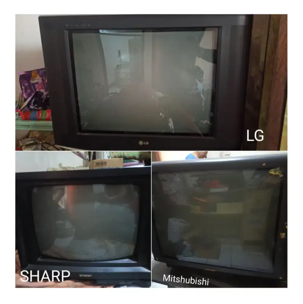 Jual TV bekas (Mati total)