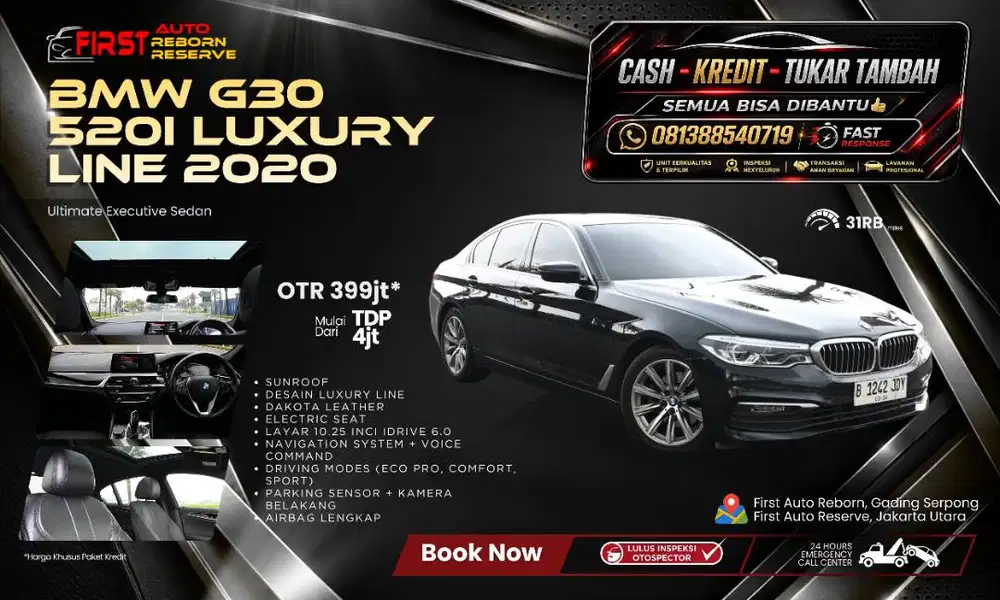 BMW G30 520i Luxury Line 2020