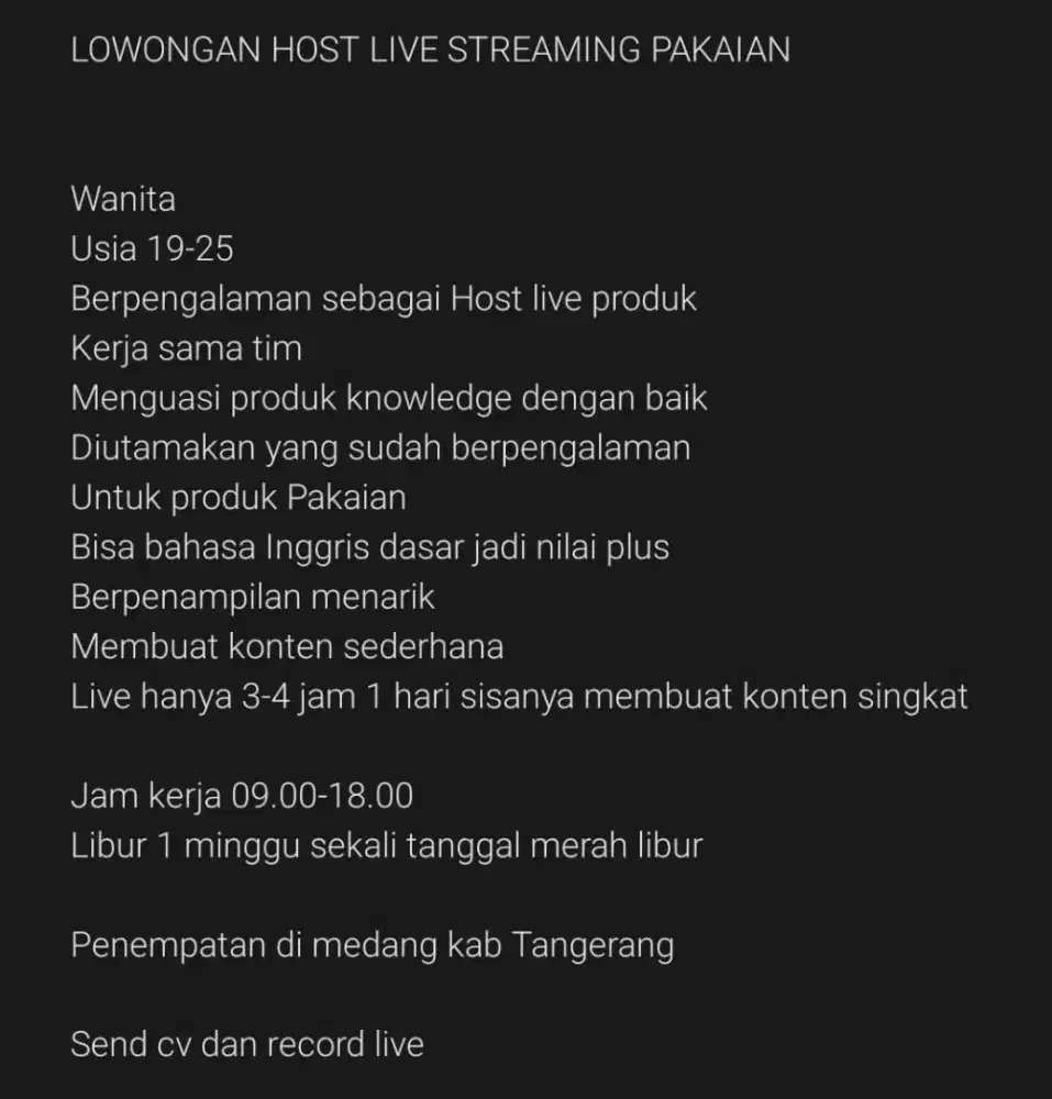 Host livestreaming