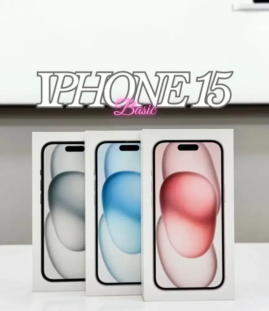 iPhone 15 Basic Original Siap Pakai Bisa Kredit Akulaku