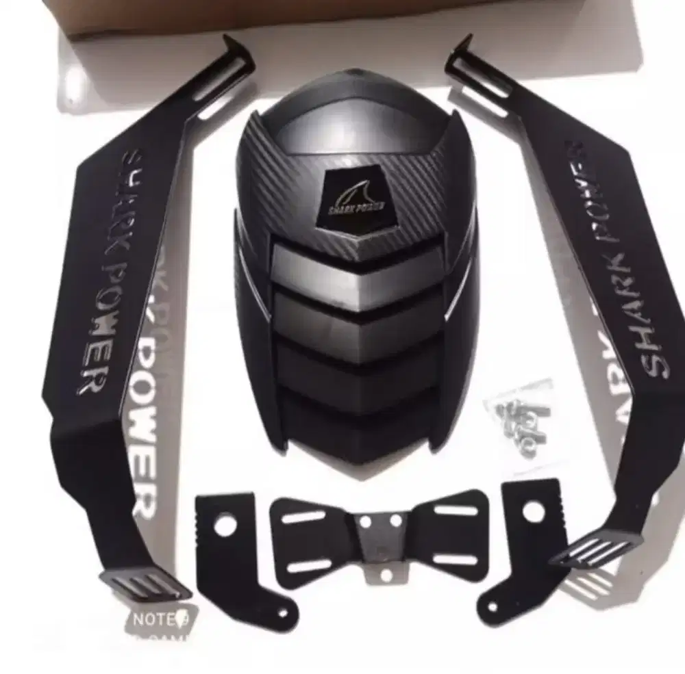 MUDGUARD/SLEBOR BELAKANG MERK SHARK POWER UNIVERSAL