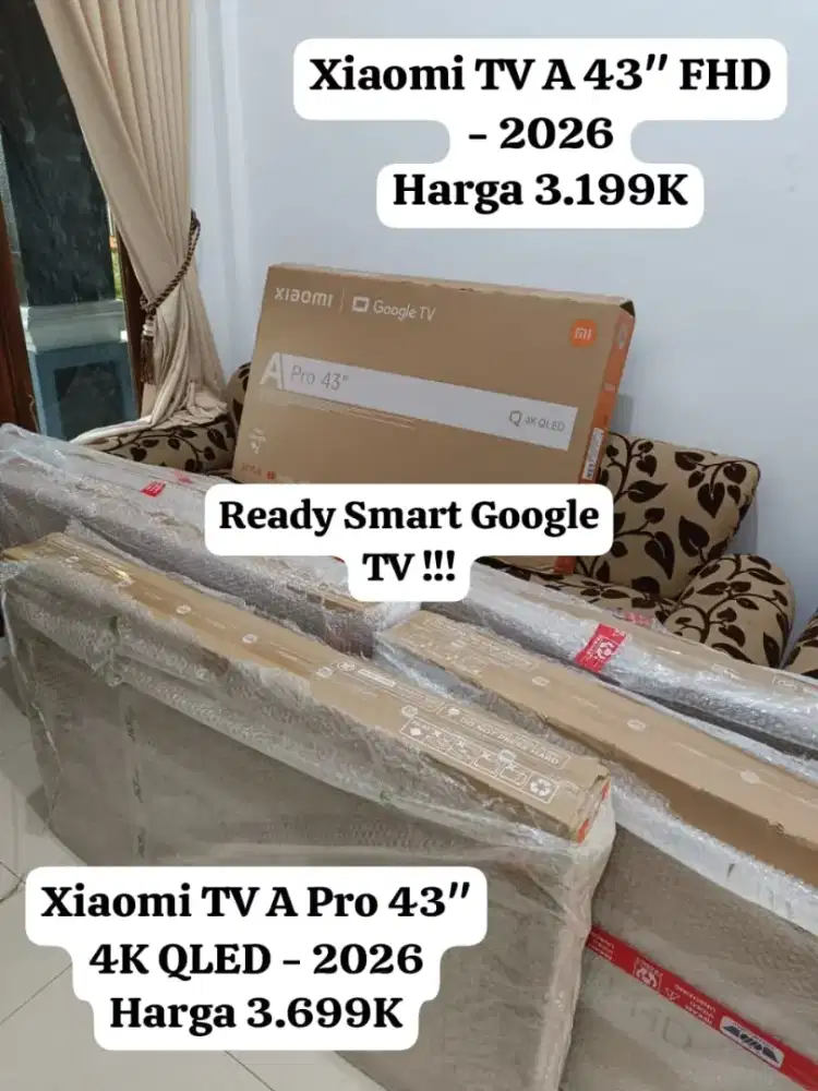 Google TV Xiaomi 2026 Series NEW