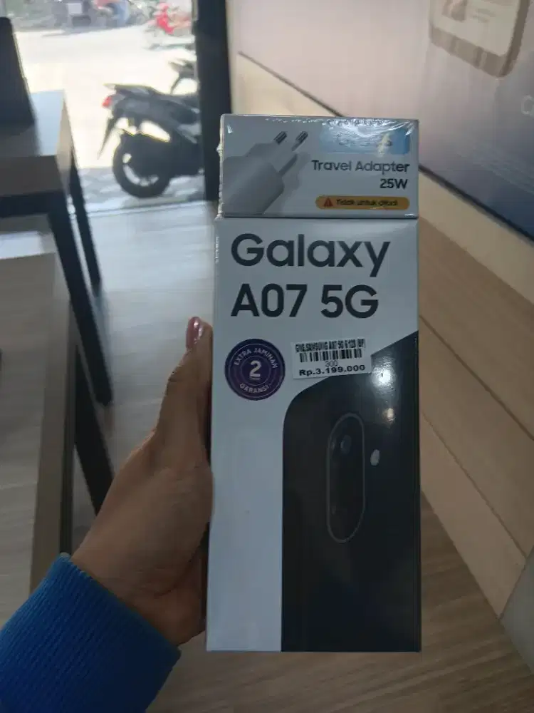 Ready samsung A07 5G 6/128 garansi resmi 1tahun atlantis dahsyat