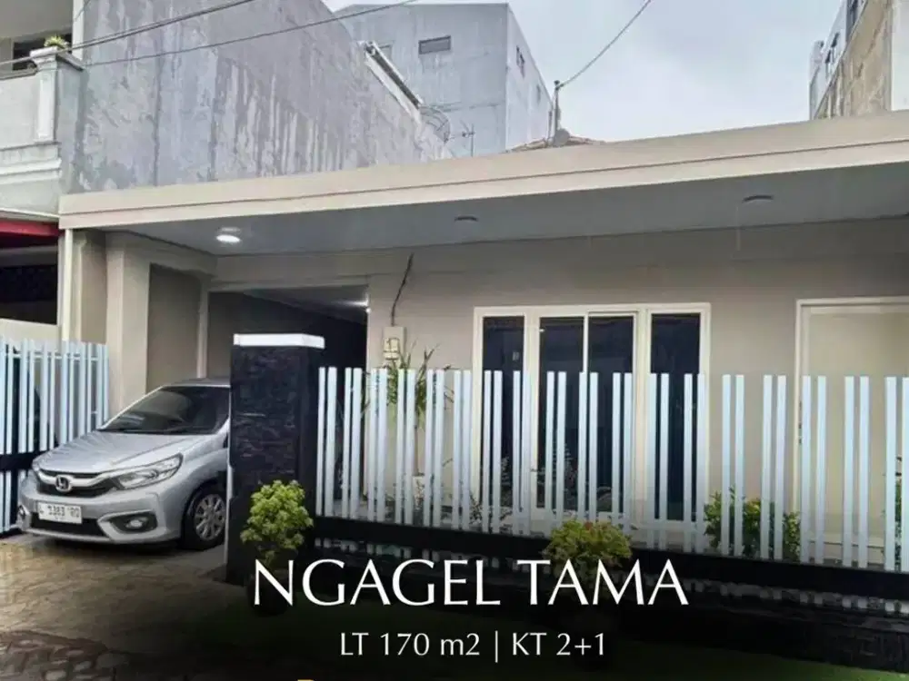 Jual rumah di Ngagel Tama Lokasi sangat strategis