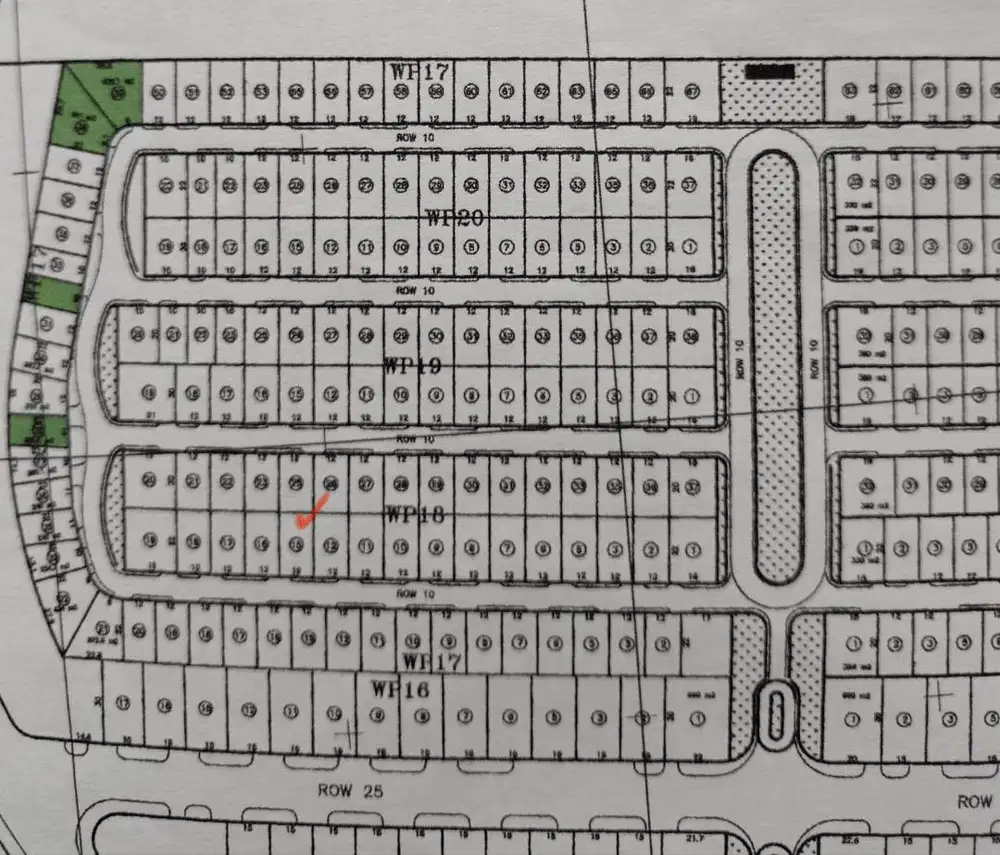 Dijual Termurah Kavling di Waterfront WP18 Citraland Utama Surabaya