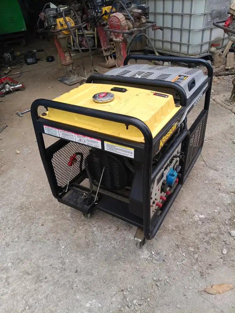Jual Mesin Genset Krisbow 12000WATT Kondisi Mulus Siap Pakai