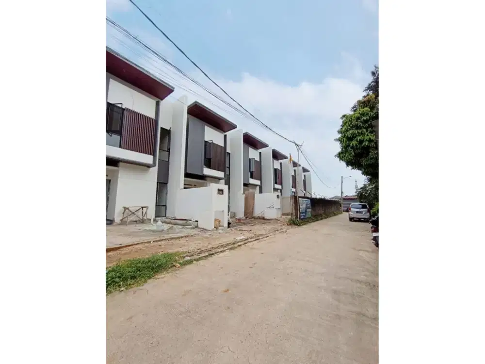 Brand New Modern Home Jatimakmur Harg1 1,4 M-an luas 105 m Lebar Muka 6,5 m, Akses 2–3 Mobil, Bebas Banjir S724