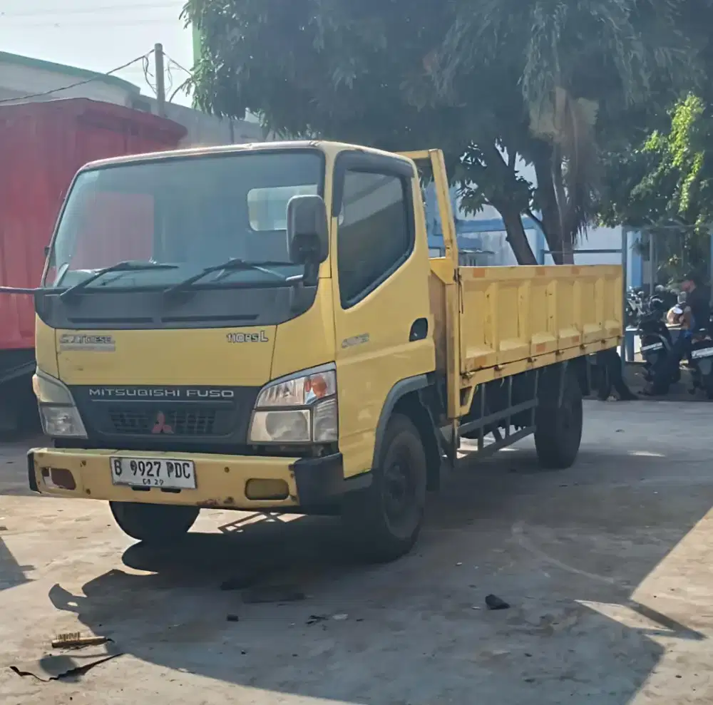 Mitsubishi Colt diesel canter FE71 ps110 engkel long bak 2014