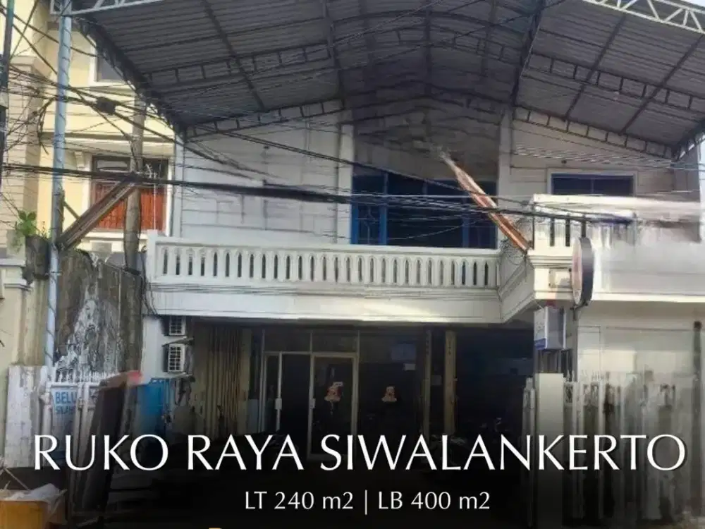 Ruko Raya Siwalankerto STRATEGIS  DEKAT KAMPUS PETRA