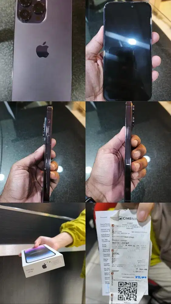 Iphone 14 promax 128gb (RESMI)