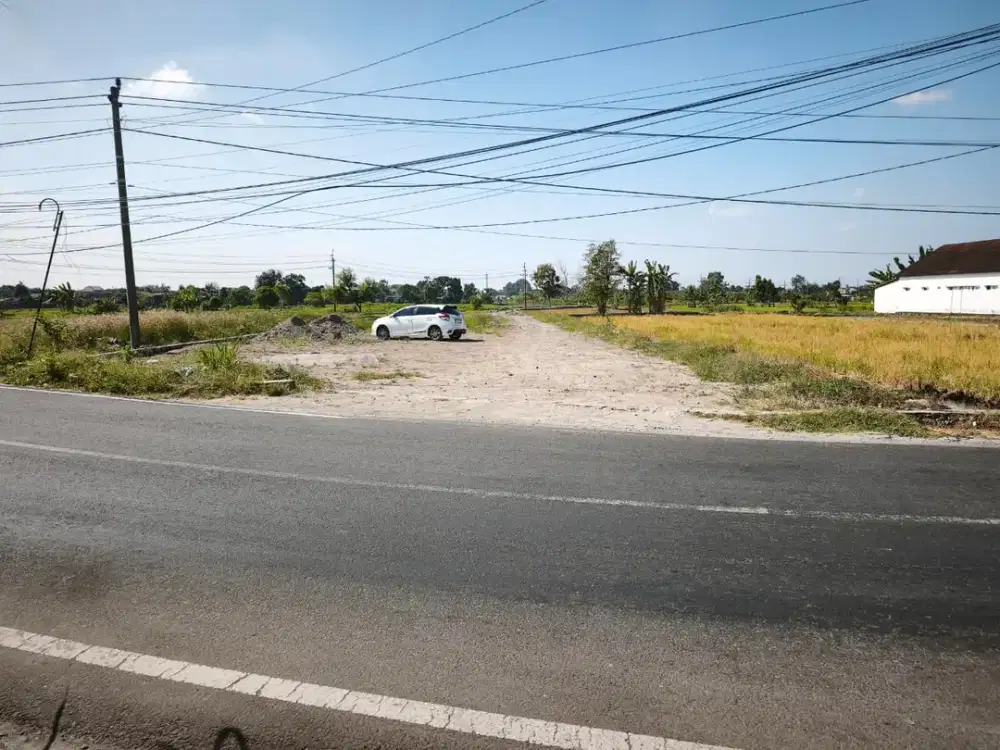 Tanah Jogja Strategis Tepi Jalan Area Kampus Ternama Jogja