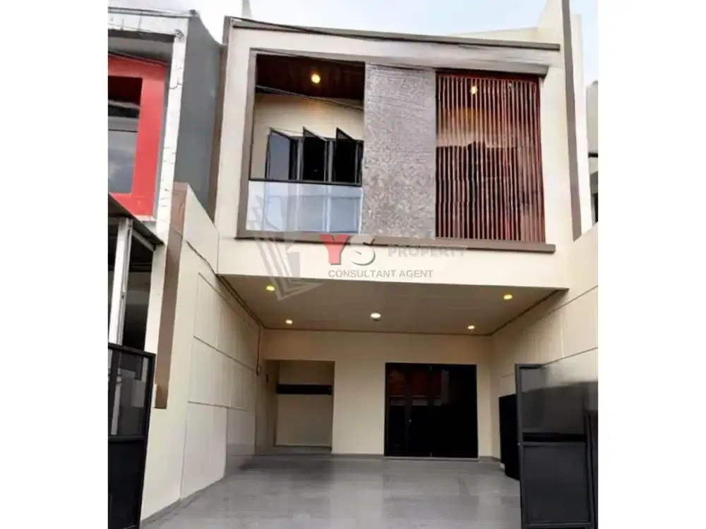 JUAL RUMAH BARU 3 LANTAI MODERN DI KOMPLEK RAWAMANGUN - BEBAS BANJIR - HANYA 3,3 M (NEGO) ZN76