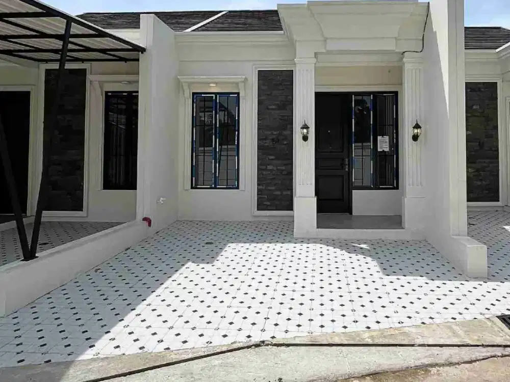 Rumah Siap Huni Modern Classic dekat alun kota depok dan 12 menit ke stasiun depok