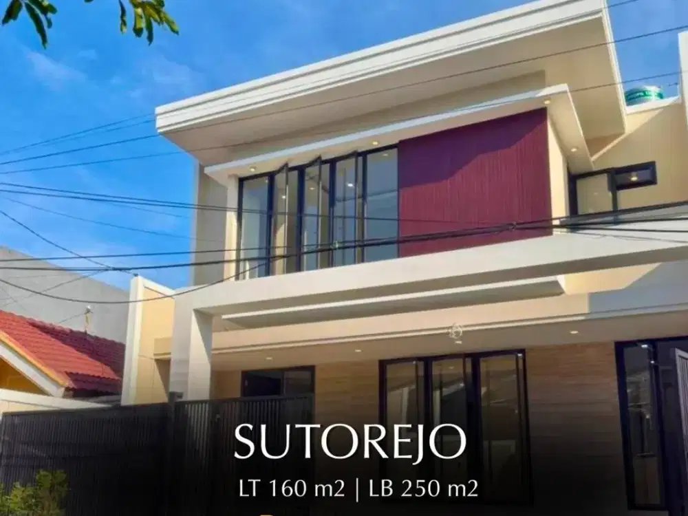 Rumah SUTOREJO  NEW GRESS MINIMALIS  STRATEGIS