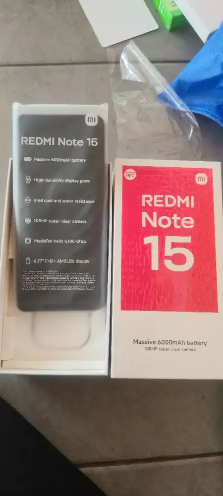 Xiomi note 15 8/128