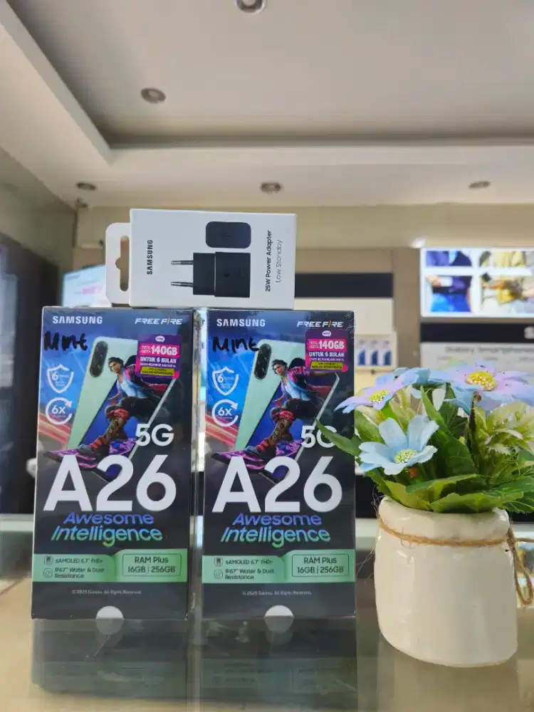 Samsung A26 5G free adapter 25 watt