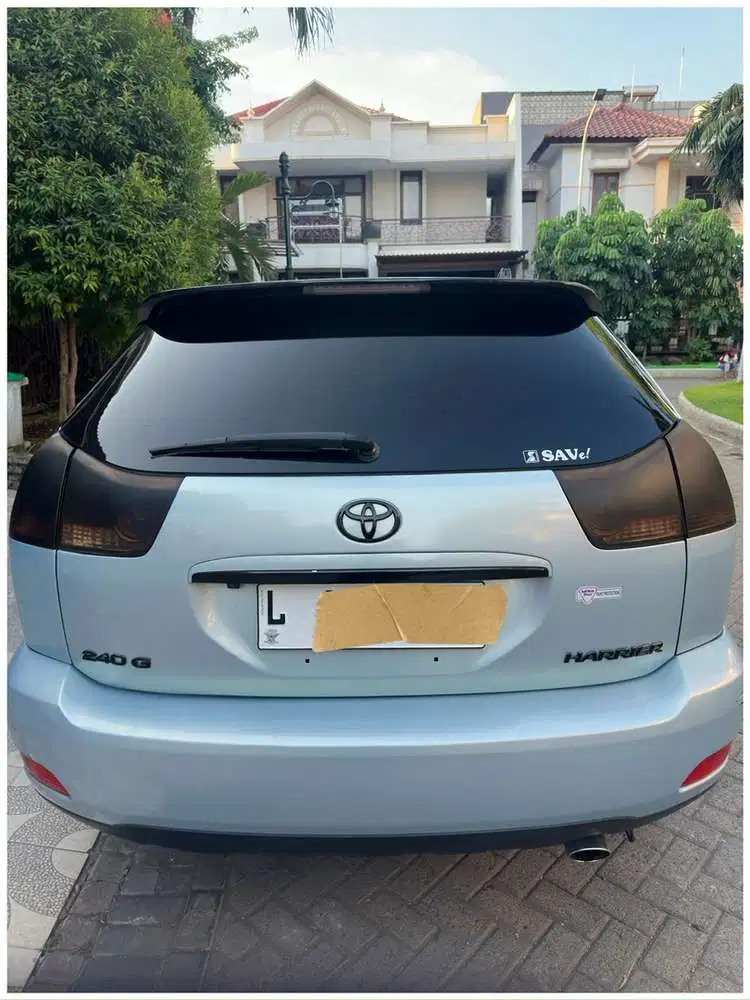 Toyota Harrier 2005 Bensin Biru Langit (Langkah)