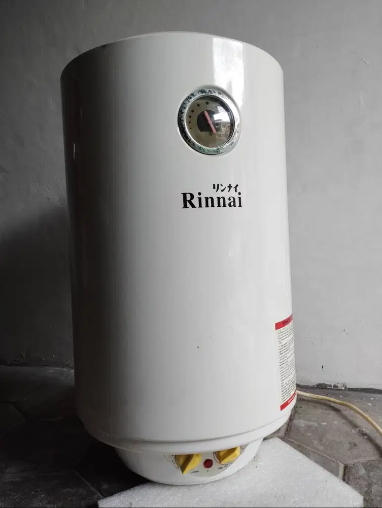 Water Heater Listrik Rinnai REH-30V REH30V Kapasitas 30 Liter