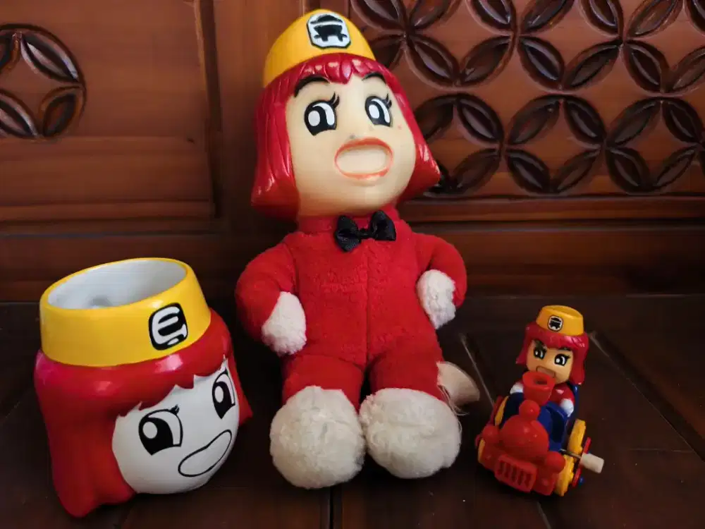Merchandise mainan figure hokben hoka hoka  bento lawas  3pcs