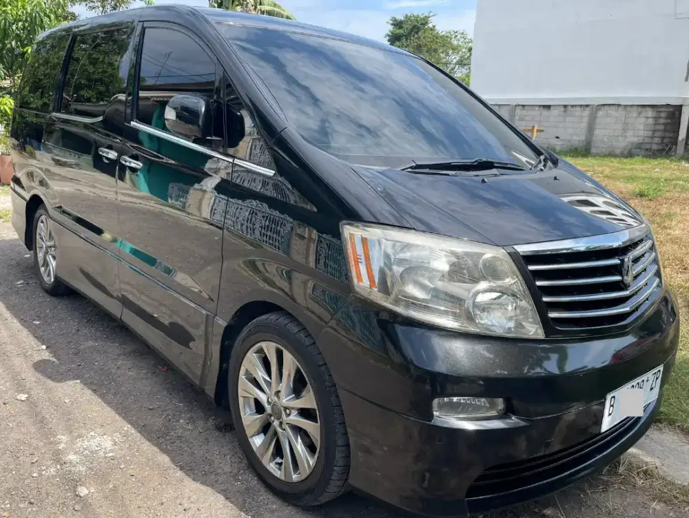 Toyota Alphard 2.4 G AT 2005 unit rawatan