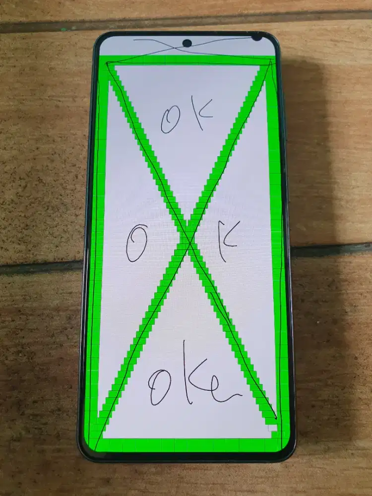 LCD samsung S21 reguler / biasa original copotan