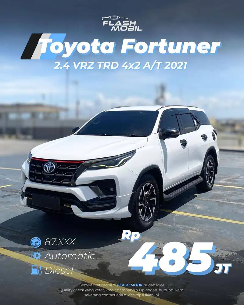 Toyota Fortuner 2.4 VRZ TRD 4x2 AT