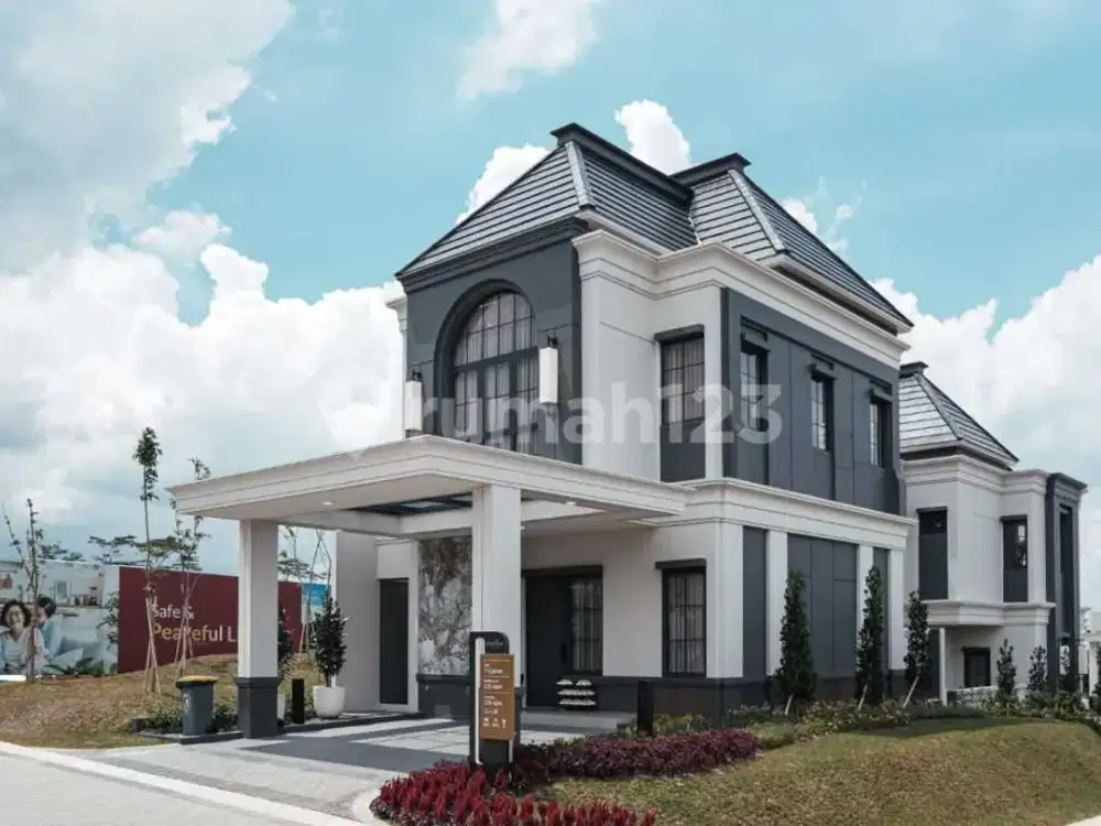 Rumah Baru Siap Huni di Rancamaya Bogor Burgandy 7X15