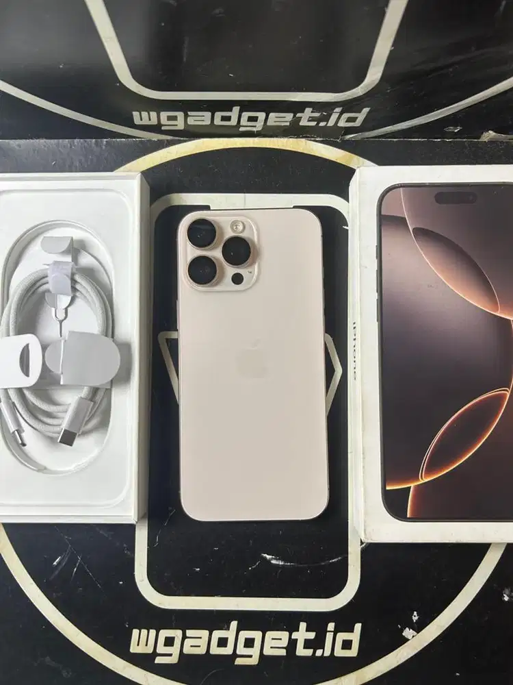 ibox iPhone 16 promax 256gb fullset resmi beacukai dual sim fisik