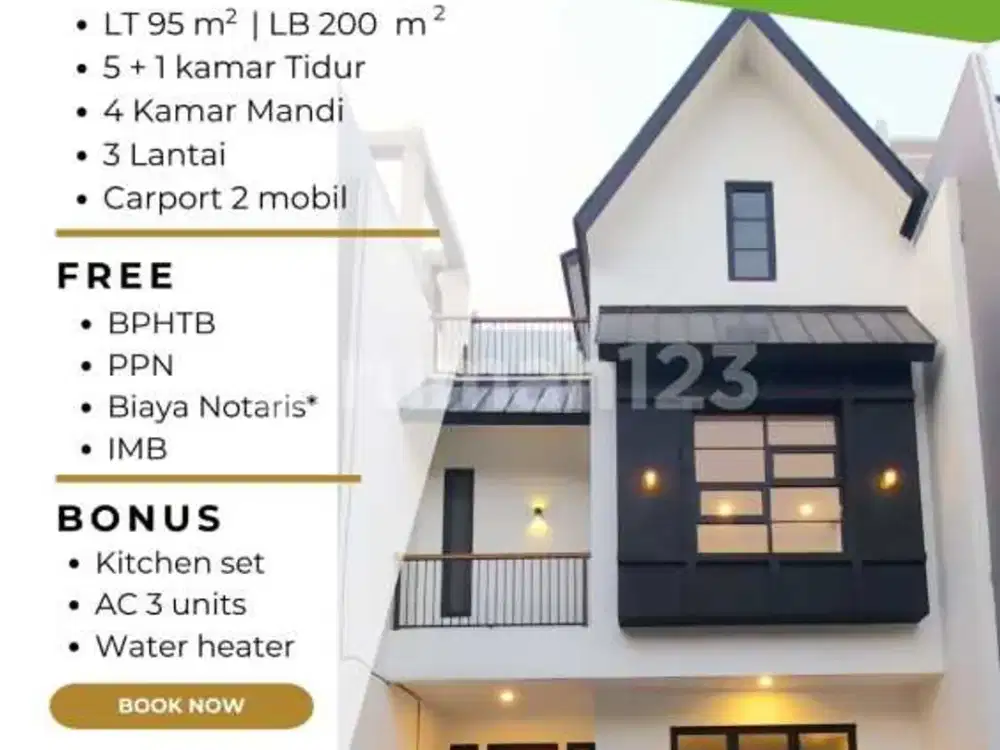 For Sale Brand New House Jagakarsa, Jakarta Selatan - Nego Sampe Deal!
