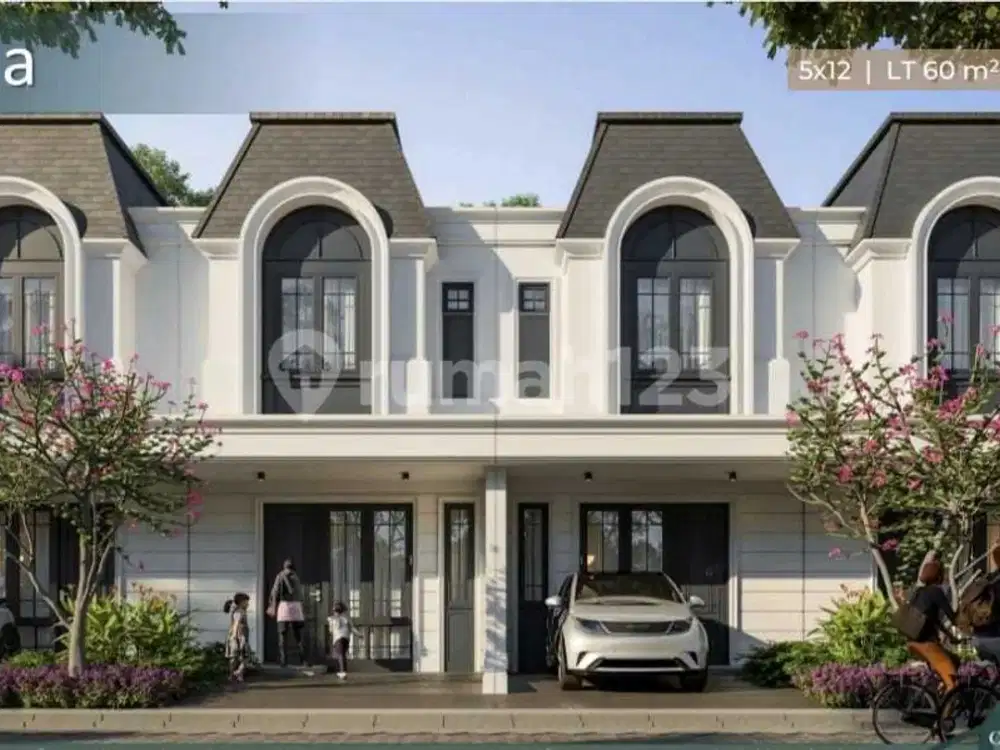 Rumah Baru Harga Murah Limited Tipe Sienna (5X12) Citra Homes Halim Jakarta Timur