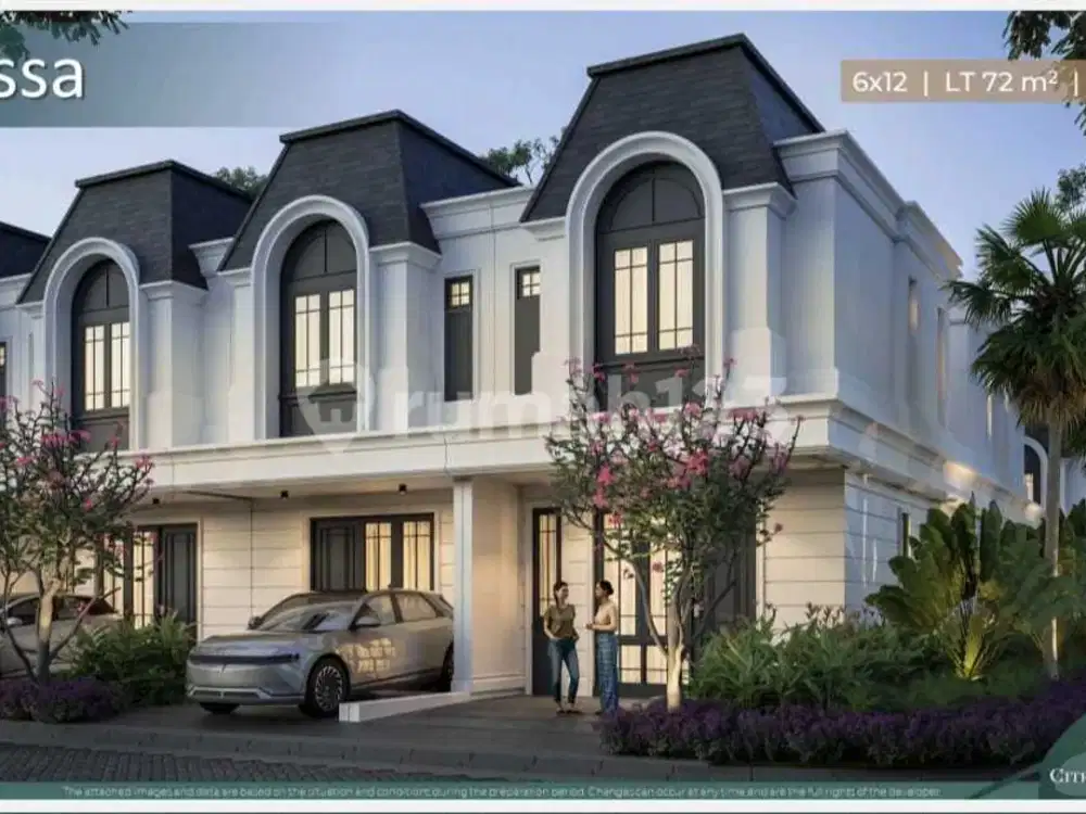 Rumah Baru Harga Murah Limited Tipe Serissa (6X12) Citra Homes Halim Jakarta Timur