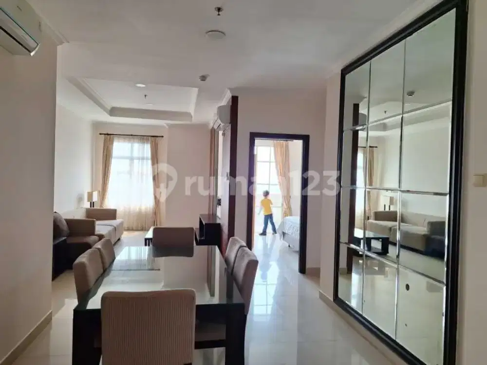 Dijual Apartment 2 BR  Fully Furnished Belleza Permata Hijau Tower Albergo