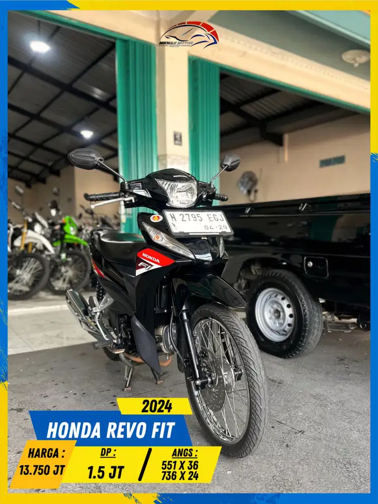 HONDA REVO FIT 2024 MANTAP MASZEHH HIKMAH MOTOR KEPUH MALANG