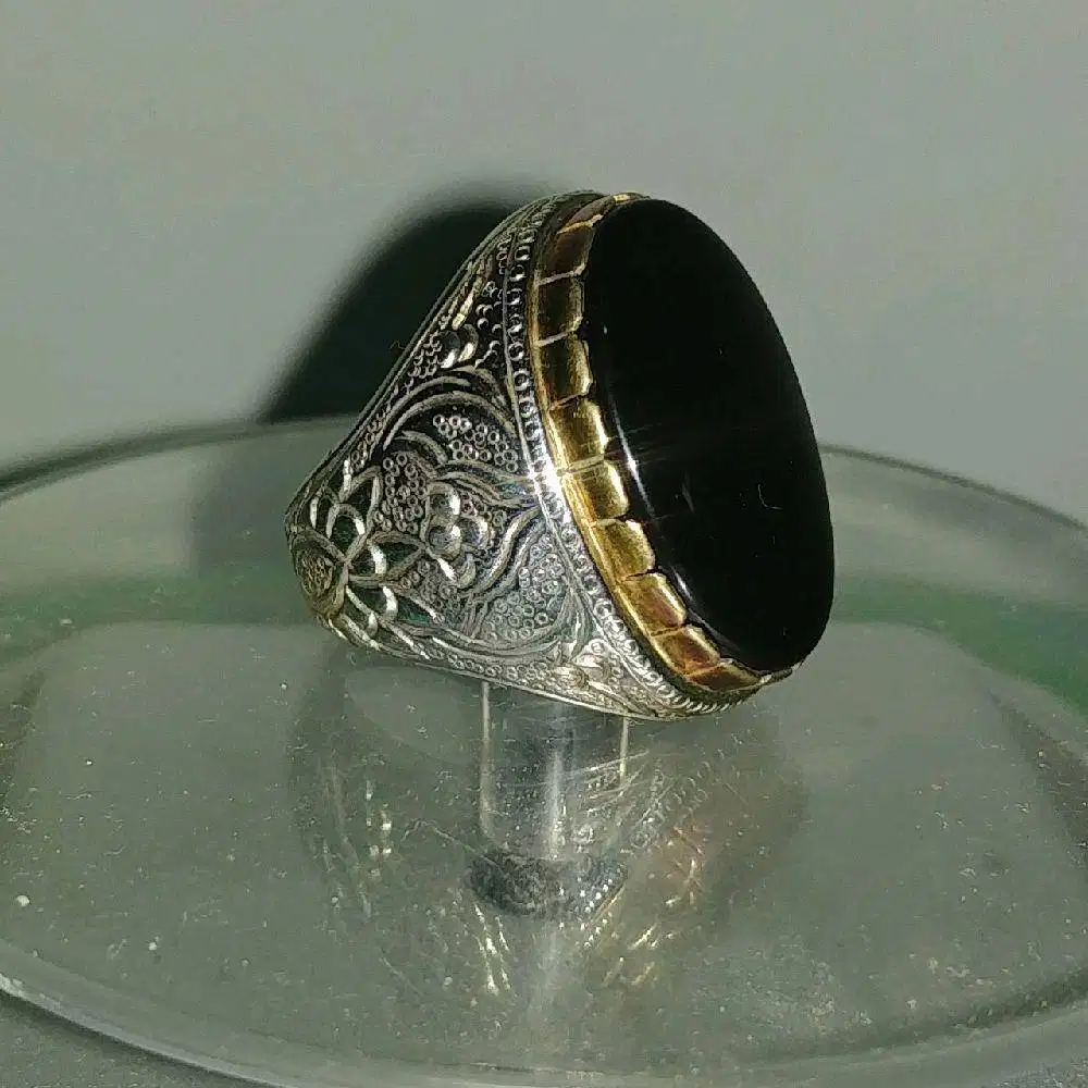 YAMAN AHMAR ORIGINAL SEPUH KOMBINASI GOLD DAN SILVER